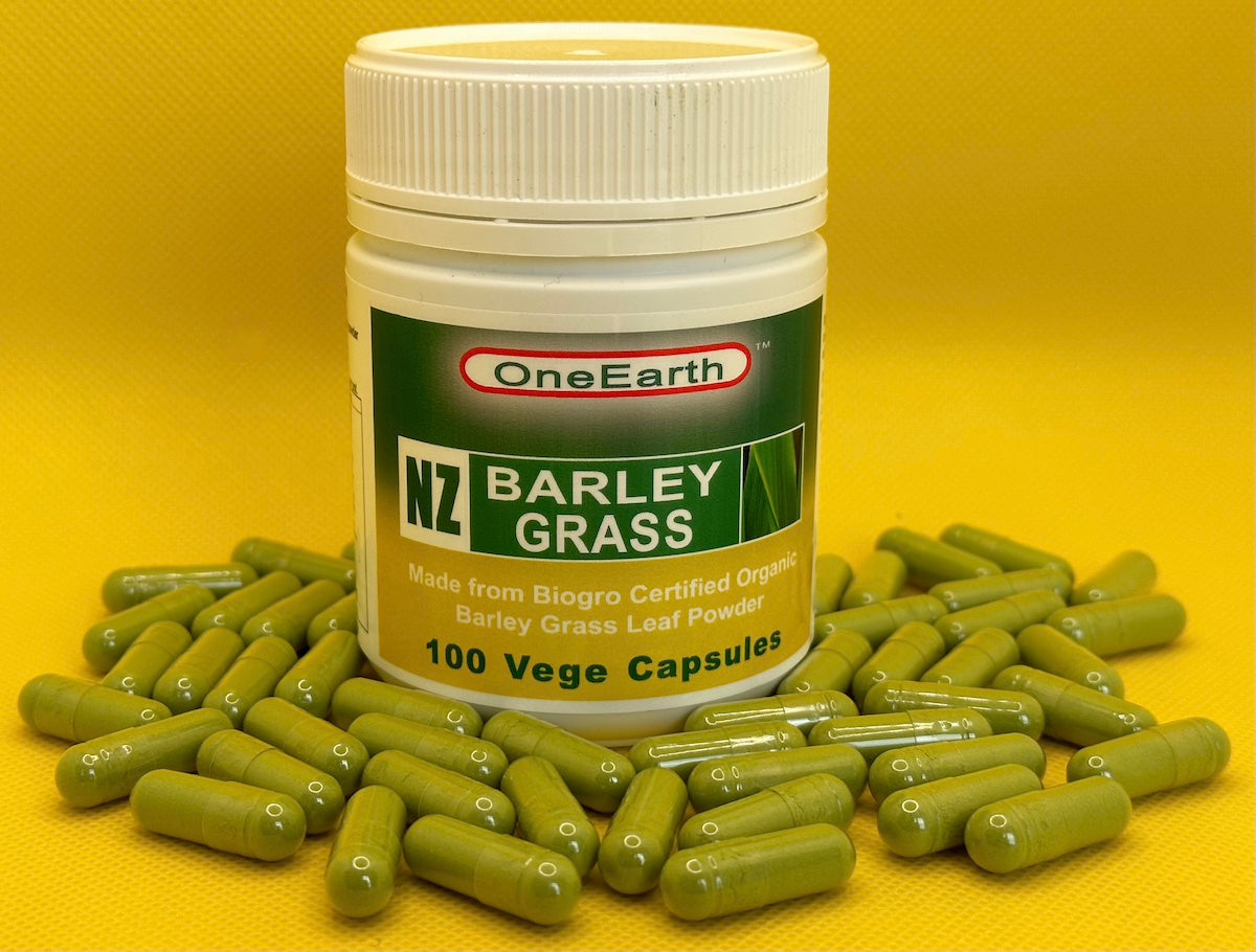 NZ Barley Grass 100 Capsules