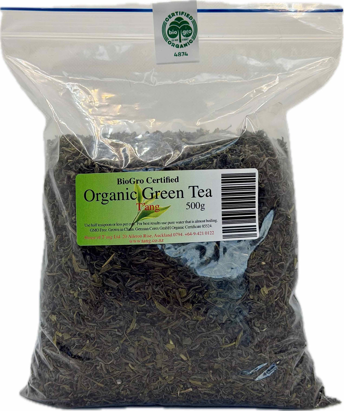 Organic Green Tea