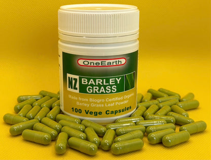 NZ Barley Grass 100 Capsules