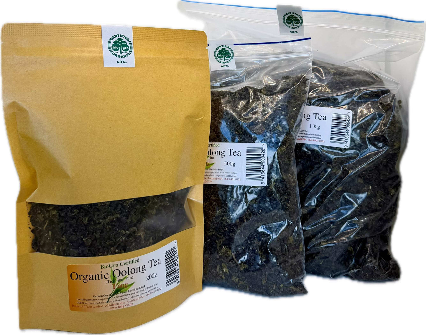 Organic Oolong Tea (Ti Guan Yin)